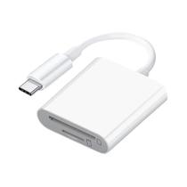 Leitor De Cartão OTG Tipo C Pen Drive USB 2 Em 1 Para iPad Tablet Cartão De Memória SD TF