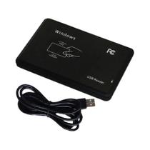 Leitor De Cartão RFID De Dupla Frequência 125KHz 13.56MHz, Programador USB Encriptado Para Controle