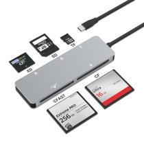 Leitor de cartão Rytaki Pro CFast 2.0 USB C 3.0 5 Gbps 5 em 1