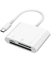 Leitor de cartão SD USB C para iPhone/Android/iPad/Mac/laptop
