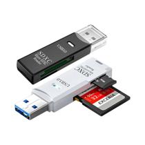 Leitor De Cartão USB 3.0 De Alta Velocidade 2 Peças Adaptador De Cartão De Memória Micro SD TF