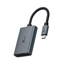 Leitor de Cartão USB 3.0 Tipo C Para SD e MicroSD 3.0 UA440C Grafite TP Link Leitor de Cartão USB 3.0 Tipo C Para SD e MicroSD 3.0 UA440C Grafite TP Link