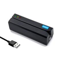 Leitor de cartão Writer Deftun MSR605X USB Swipe Encoder 3 faixas