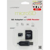 Leitor de cartões de memória Unirex MSW325M 4 em 1 USB/Micro USB
