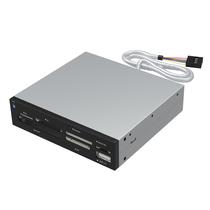 Leitor de cartões de mídia Flash SABRENT 74 em 1 3,5" com porta USB Leitor de cartões de mídia Flash SABRENT 74 em 1 3,5" com porta USB