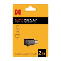Leitor De Cartões Kodak MicroSd USB-C - C100 Leitor De Cartões Kodak MicroSd USB-C - C100