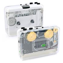 Leitor de cassetes Burtowic Auto Reverse com conversor de fita MP3 Leitor de cassetes Burtowic Auto Reverse com conversor de fita MP3