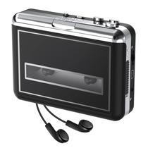 Leitor de Cassetes Walkman Mersoco - Conversor de Fitas Compactas para MP3 - Preto Leitor de Cassetes Walkman Mersoco - Conversor de Fitas Compactas para MP3 - Preto