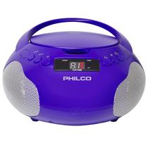 Leitor de CD Boombox Philco com alto-falantes AM FM 110w