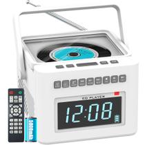 Leitor de CD e despertador Boombox Gradio com Bluetooth 5000mAh