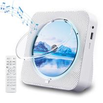 Leitor de CD Portátil Bluetooth 5.1 ZYOKATA - Design Moderno e Compacto