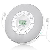 Leitor de CD Portátil Bluetooth Lukasa - Recarregável 2000mAh