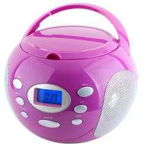 Leitor de CD portátil Boombox HANNLOMAX HX-305CD com Bluetooth