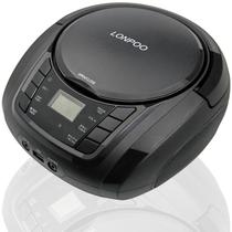 Leitor de CD portátil Boombox LONPOO Rádio FM USB Bluetooth Leitor de CD portátil Boombox LONPOO Rádio FM USB Bluetooth