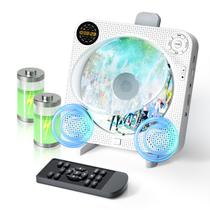 Leitor de CD portátil Desobry Bluetooth recarregável com alto-falante Leitor de CD portátil Desobry Bluetooth recarregável com alto-falante