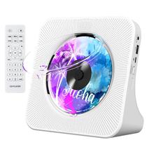 Leitor de CD portátil Gueray com Bluetooth, rádio FM e controle remoto