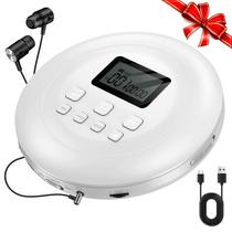 Leitor de CD Portátil Gueray - Walkman Anti-Skip com Fones de Ouvido