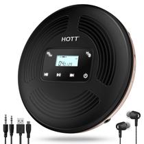 Leitor de CD Portátil HOTT CD903TF com Transmissor FM e Bluetooth