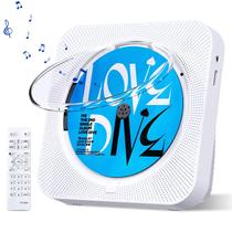 Leitor de CD Portátil MICOCIOUS com Bluetooth, Alto-Falantes e Rádio FM
