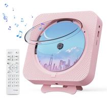 Leitor de CD Portátil MICOCIOUS com Bluetooth e Rádio FM