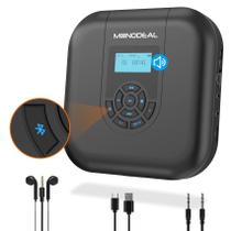 Leitor de CD portátil MONODEAL MD-602 Bluetooth com alto-falante