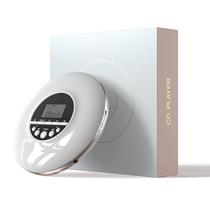 Leitor de CD portátil QUALORI Leitor de CD com fones de ouvido branco Leitor de CD portátil QUALORI Leitor de CD com fones de ouvido branco