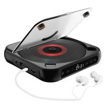 Leitor de CD QISUO BT5.1 Leitor de música portátil com controle remoto