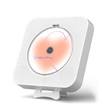 Leitor de CD Yintiny Cute Black com Bluetooth 5.0 recarregável