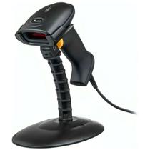 Leitor de Código da Barras Laser Tanca TL-220, 1D, Leitura de DANFE e Boletos, com Suporte Pedestal Articulável - Preto