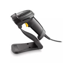 Leitor de Código de Barras Bematech EL250, Leitura 1D/2D/Febrabam, USB, com Pedestal, Tecnologia Area Imager, Preto - 46BEL250USC0