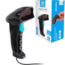 Leitor de Código de Barras Boleto Hoopson 2 Em 1 Laser Usb Rs232