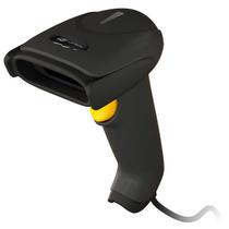 Leitor de Codigo de Barras C3Tech LB-51BK, Cabo USB, Leitura de Códigos 1D, DANFE, Boletos Bancários, Sensor a Laser - Preto