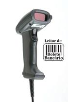 Leitor de Código de Barras e Boleto Bancário Goldentec GT62 Laser - USB - Goldentec Acessorios