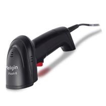 Leitor de Código de Barras Elgin FlashII, USB, Preto Leitor de Código de Barras Elgin FlashII, USB, Preto