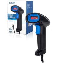 Leitor de Código de Barras Laser USB Com Fio Exbom - LCB-150