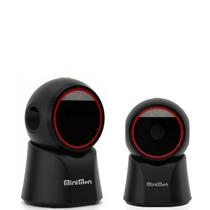 Leitor de Código de Barras Scanner de Mesa Fixo Redondo 1D 2D USB Automático