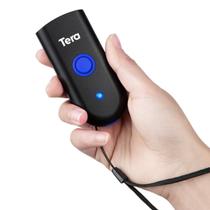 Leitor de código de barras Tera Mini à prova dágua, sem fio, 3 em 1, 1100L