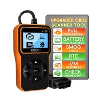 Leitor De Códigos OBD2 Universal De 16 Pinos, Ferramenta De Diagnóstico Com Display Digital V100,