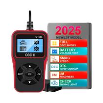 Leitor De Códigos OBD2 Universal V100, Ferramenta De Diagnóstico Automotivo Com Display Digital Plug Leitor De Códigos OBD2 Universal V100, Ferramenta De Diagnóstico Automotivo Com Display Digital Plug