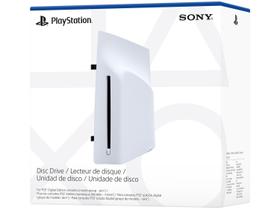 Leitor de Disco Para Playstation 5 Slim, PS5 Pro Sony, Edição digital, Branco - CFI-2000 - slim