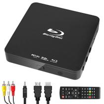 Leitor de DVD Blu-ray DIDAR Ultra Mini 1080P com saída HDMI/AV