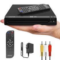 Leitor de DVD/CD Craig CVD512a - Reproduz DVD-R/RW, JPEG, CD-R/RW - com Controle Remoto
