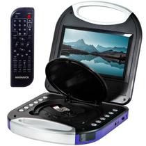Leitor de DVD/CD Portátil Magnavox MTFT750-PL 7 Polegadas - Roxo Leitor de DVD/CD Portátil Magnavox MTFT750-PL 7 Polegadas - Roxo