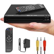 Leitor de DVD Compacto Craig CVD401A com HDMI e Controle Remoto