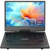 Leitor de DVD Portátil BOIFUN 14,8" - Tela HD de 13,3" - Preto