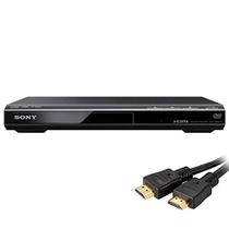 Leitor de DVD Sony Ultra Slim Upscaling DVPSR510H com cabo HDMI