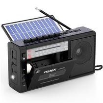 Leitor de fita cassete Boombox PRUNUS J-360 com Solar/Bluetooth