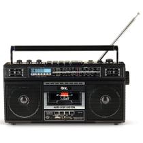 Leitor de Fitas Cassete QFX J-220BT ReRun X - com Gravador e Bluetooth