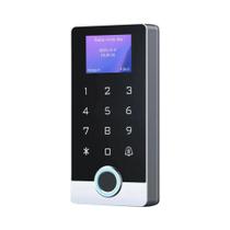 Leitor De Impressão Digital WiFi Com Tela LED, Teclado De Porta Autônomo, Totalmente Em Metal, À