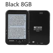 Leitor de livros eletrônicos Fast Shipping, leitor de MP3 de 6", tela E-Ink, suporte para cartão SD - HUOGUO